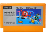 Clu Clu Land, Игра для Денди, Famicom Nintendo, made in Japan.