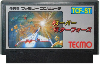 Super Star Force, Игра для Денди, Famicom Nintendo, made in Japan.