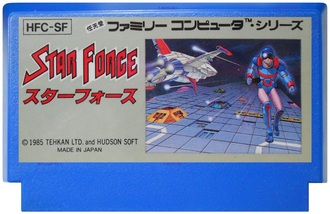 Star Force, Игра для Денди, Famicom Nintendo, made in Japan.