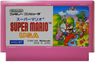 Super Mario USA, Игра для Денди, Famicom Nintendo, made in Japan.
