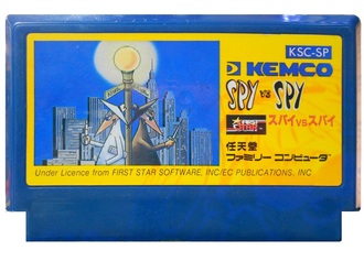 Spy vs Spy, Игра для Денди, Famicom Nintendo, made in Japan.