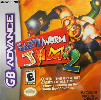 &quot;Earth Worm Jim 2&quot; Игра для Гейм Бой (GBA)