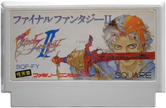 Final Fantasy 2, Игра для Денди, Famicom Nintendo, made in Japan.