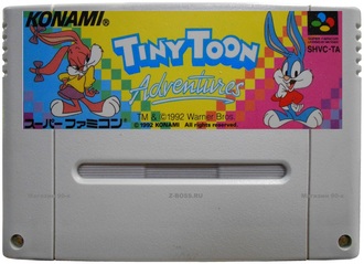 &quot;Tiny Toon&quot; no box, Игра для Nintendo Super Famicom NTSC-Japan