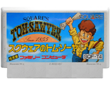 Squares Tom Sawyer, Игра для Денди, Famicom Nintendo, made in Japan.