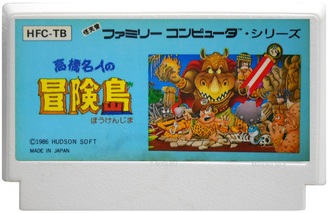 Adventure Island, Игра для Денди, Famicom Nintendo, made in Japan.