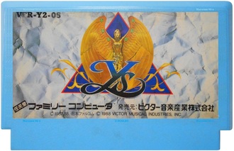 Ys, Игра для Денди, Famicom Nintendo, made in Japan.