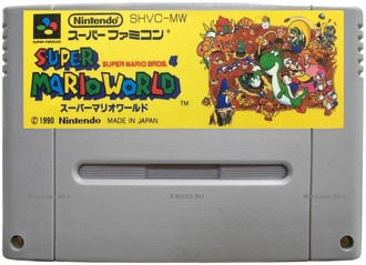 &quot;Super Mario World&quot; Игра для Супер Нинтендо (SNES)