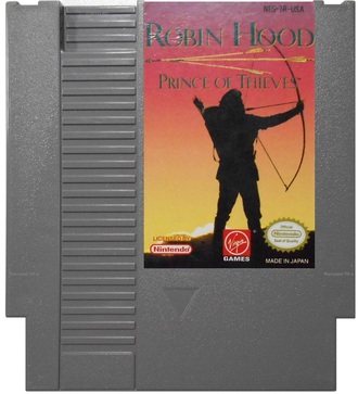 Robin Hood: Prince of Thieves. Игра для NES (Made in Japan)