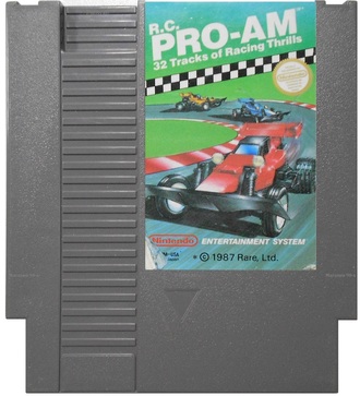 &quot;R.C. Pro-Am&quot; Игра для NES (Made in Japan)