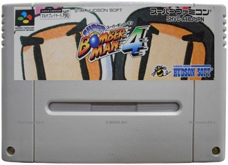 &quot;Super Bomber man 4&quot; Игра для Супер Нинтендо (SNES)