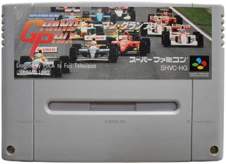 &quot;Human Grand Prix&quot; no box, Игра для Nintendo Super Famicom NTSC-Japan