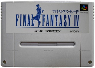 &quot;Final fantasy 4&quot; no box, Игра для Nintendo Super Famicom NTSC-Japan