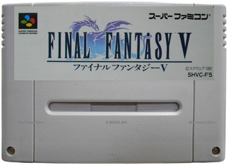 &quot;Final fantasy 5&quot; no box, Игра для Nintendo Super Famicom NTSC-Japan
