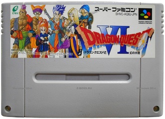 &quot;Dragon Quest 6&quot; no box, Игра для Nintendo Super Famicom NTSC-Japan