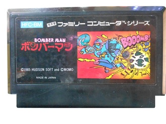 Bomber man, Игра для Денди, Famicom Nintendo, made in Japan.