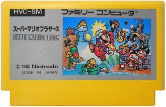 Super Mario Bros,  Игра для Денди, Famicom Nintendo, made in Japan.