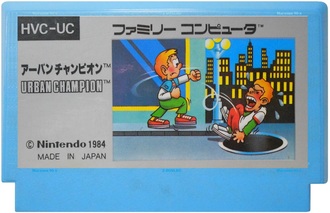 Urban Champion, Игра для Денди  Famicom Nintendo, Made in Japan.