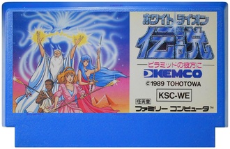 White Lion Densetsu, Игра для Денди, Famicom Nintendo, made in Japan.