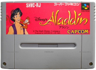 Aladdin, no box, Игра для Nintendo Super Famicom NTSC-Japan