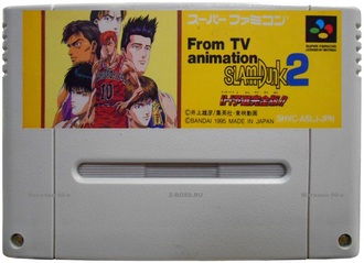 &quot;Slam Dunk 2&quot; no box, Игра для Nintendo Super Famicom NTSC-Japan