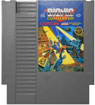 &quot;Bionic Commando&quot; Игра для NES (Made in Japan)