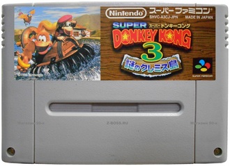 &quot;Donkey Kong Country 3&quot; no box, Игра для Nintendo Super Famicom NTSC-Japan
